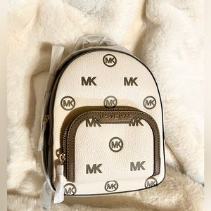 Michael Kors Jaycee Extra-Small Logo Debossed Convertible Backpack